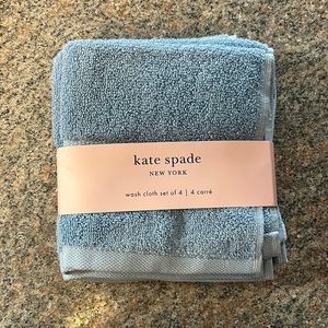 Kate Spade 4pk facecloth set